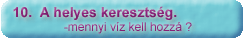 Helyes keresztség